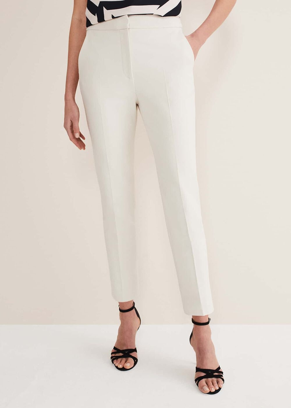 Eira Cigarette Trousers Almond