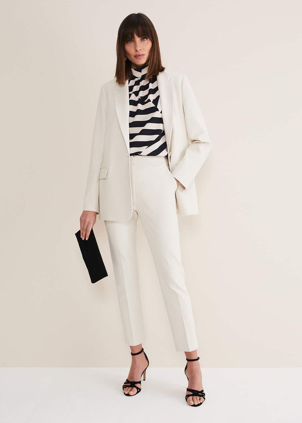 Eira Cigarette Trousers Almond