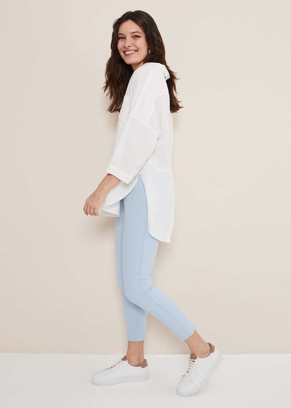 Amina Jeggings Soft Blue