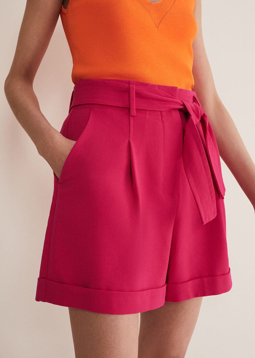 Camilla Pink Shorts Raspberry