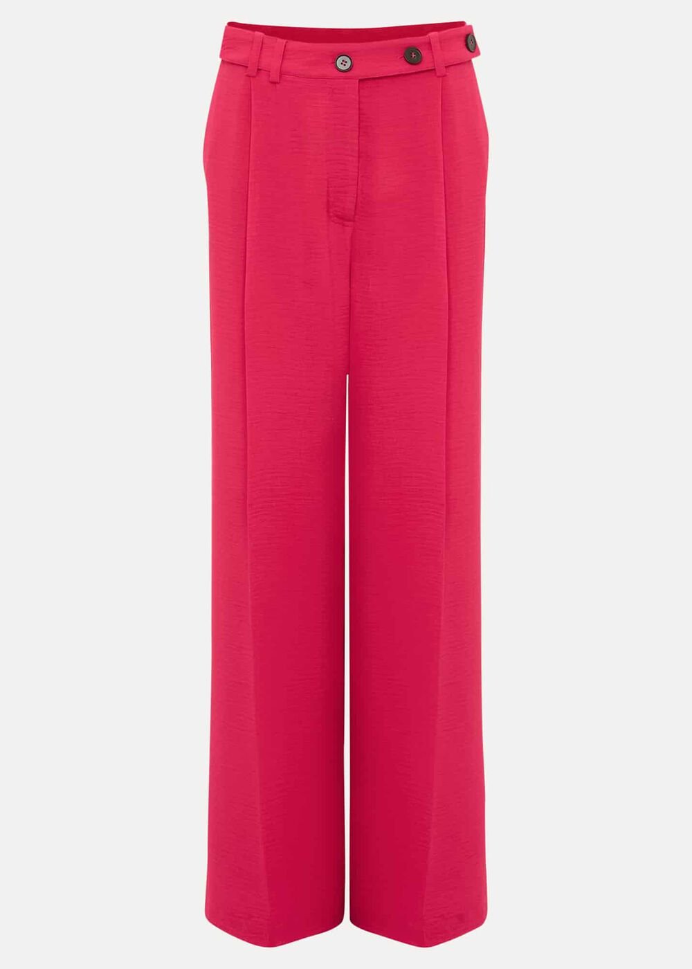 Opal Wide Leg Trousers Raspberry