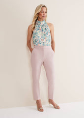 Eira Cigarette Trousers Pale Pink
