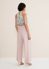 Celyn Wide Leg Trousers Pale Pink