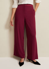 Elandra Tux Trouser Burgundy