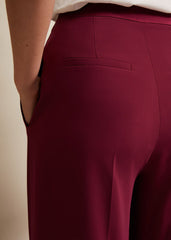 Elandra Tux Trouser Burgundy