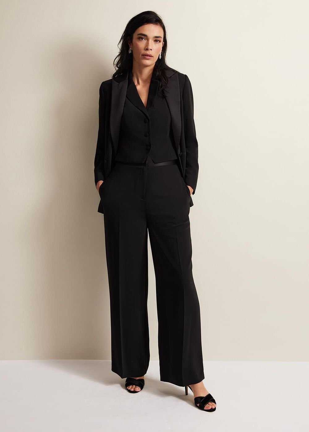 Elandra Tux Trouser Black