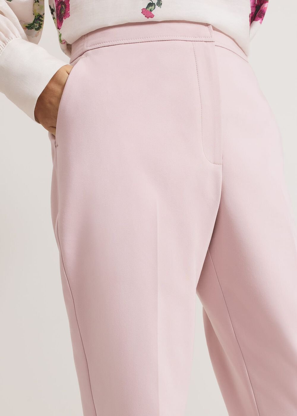 Ulrica Tapered Suit Trouser Antique Rose