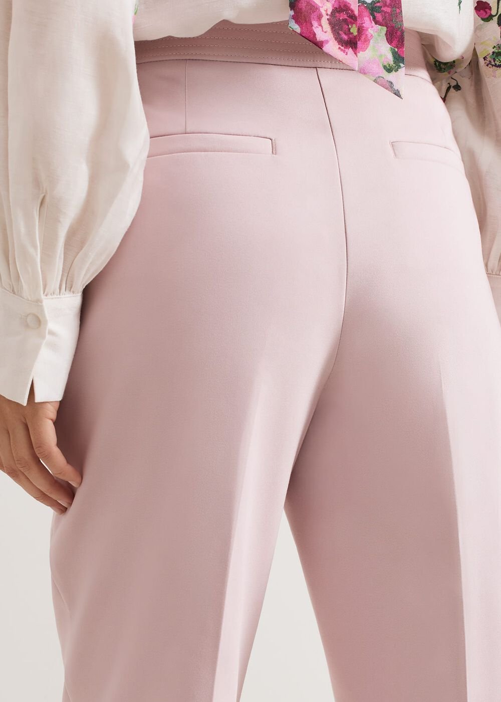 Ulrica Tapered Suit Trouser Antique Rose