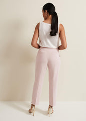 Petite Ulrica Tapered Suit Trouser Antique Rose