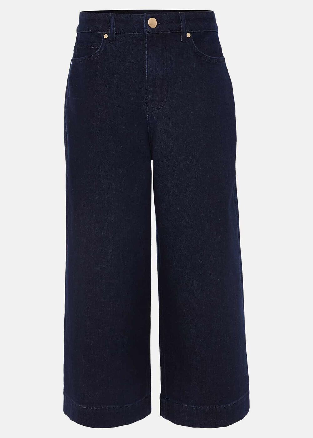Leyla Dark Wash Denim Culotte Dark Wash