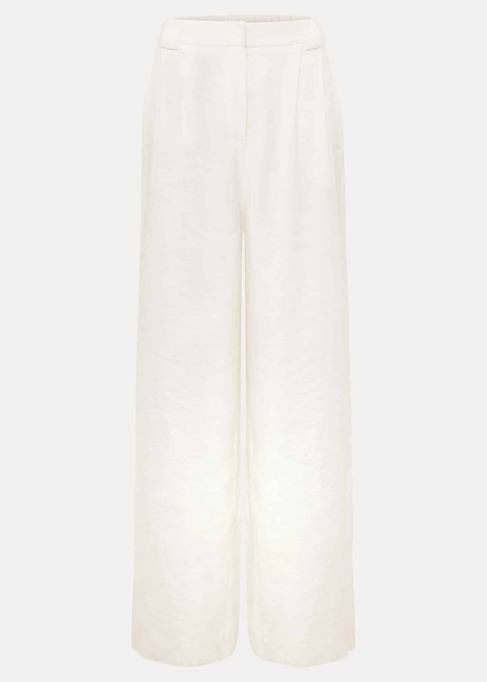 Petite Tyla White Wide Leg Trousers White