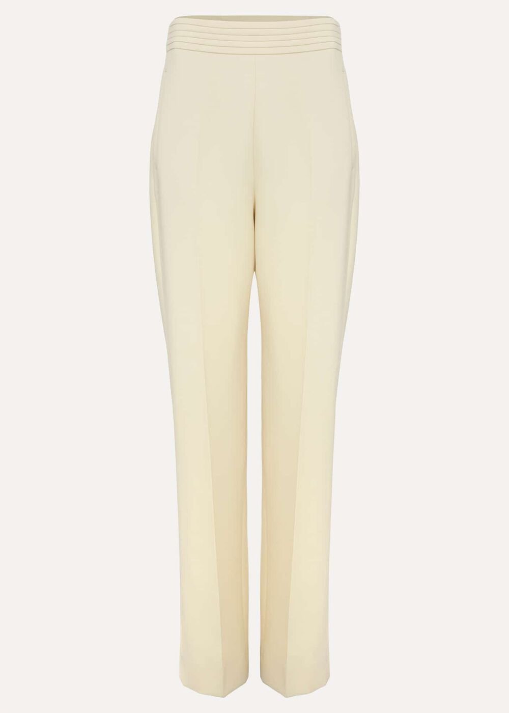 Alexis Pleat Waistband Suit Trouser Yellow