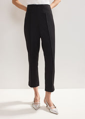 Miah Stretch Capri Trousers Black