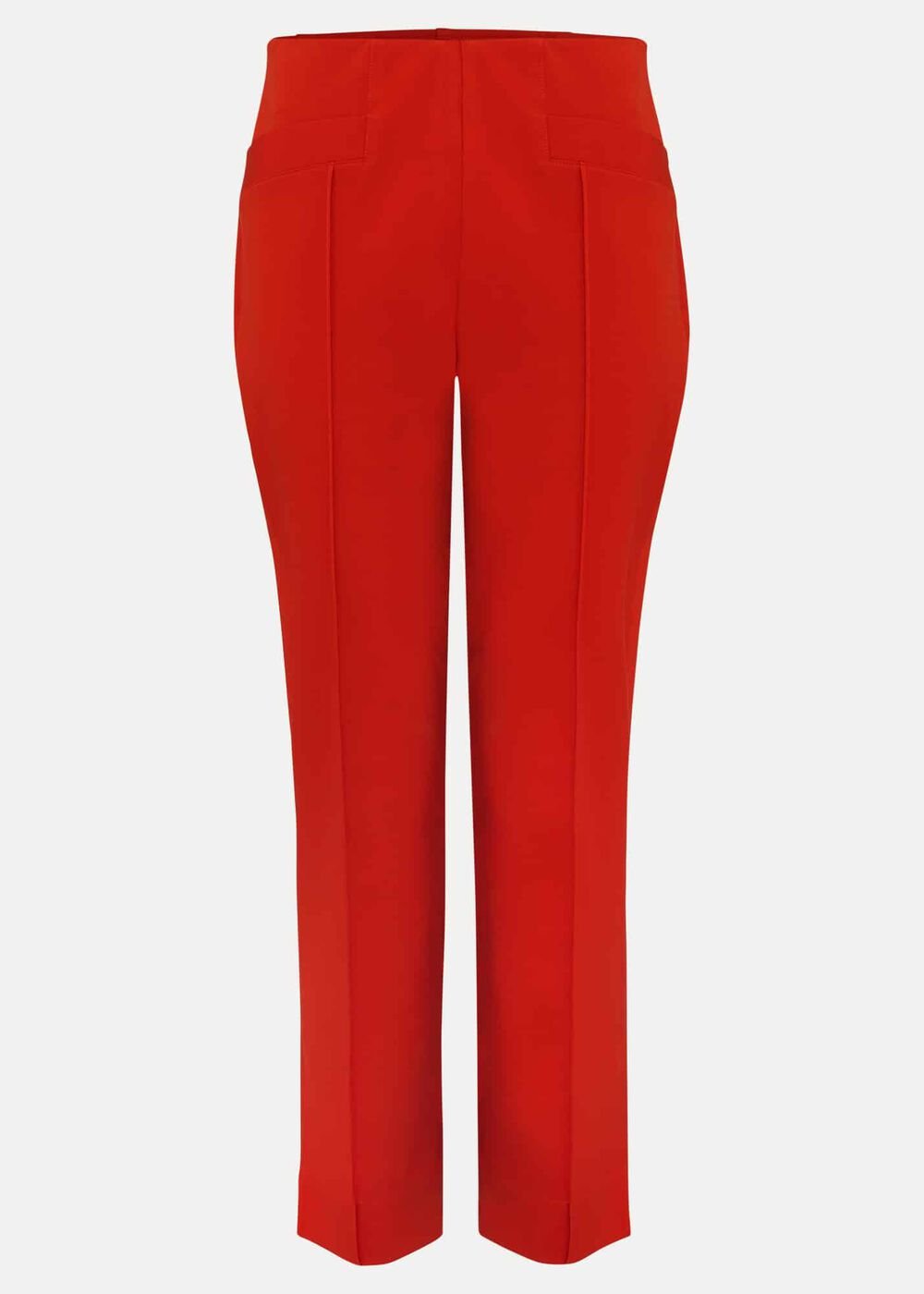 Miah Stretch Capri Trousers Red