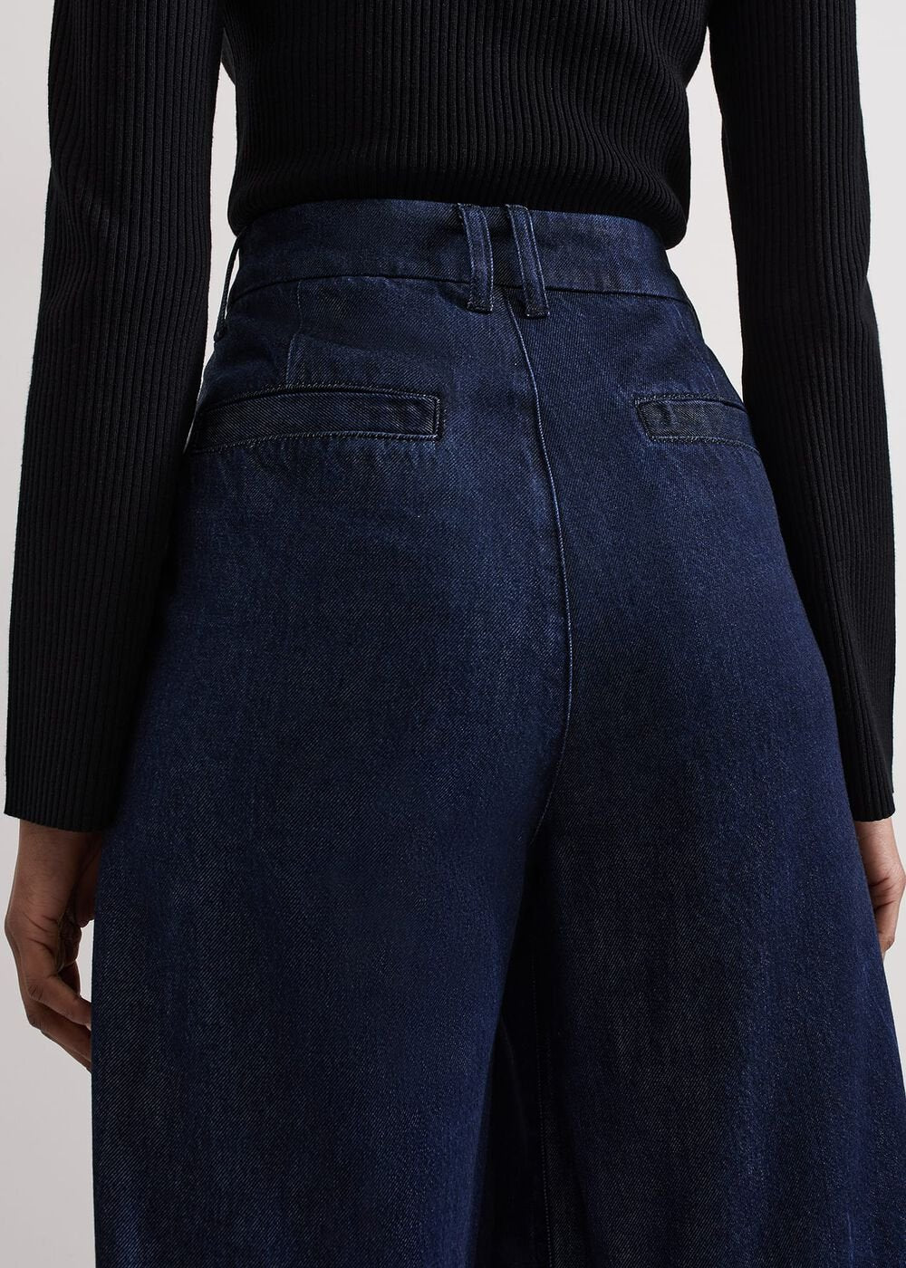 Cerys Denim Wide Leg Jean Dark Wash