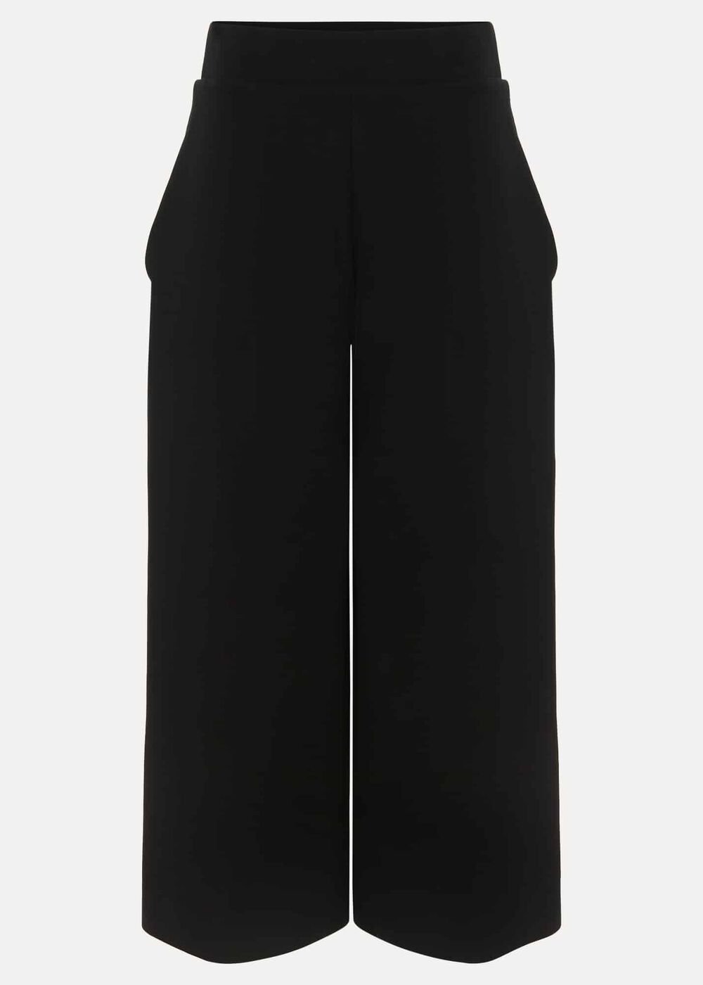 Lori Black Ponte Culottes Black