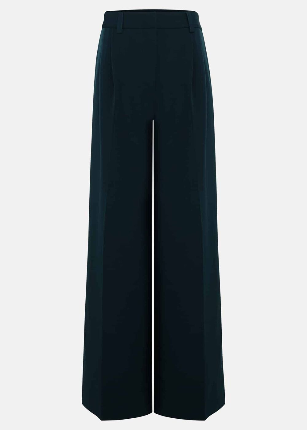 Arabella Pleat Wide Leg Trouser Green