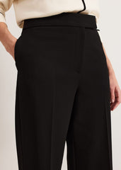 Trixie Turn Up Hem Trouser Black