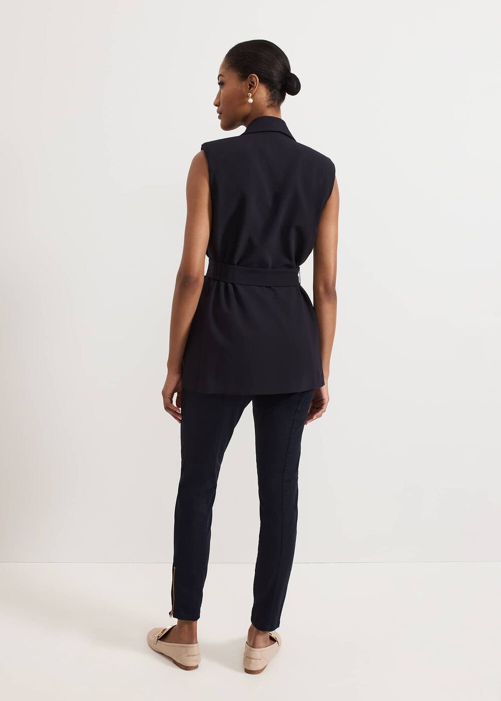 Amina Skinny Trousers Indigo