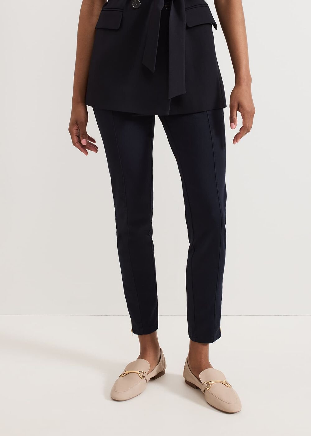 Amina Skinny Trousers Indigo