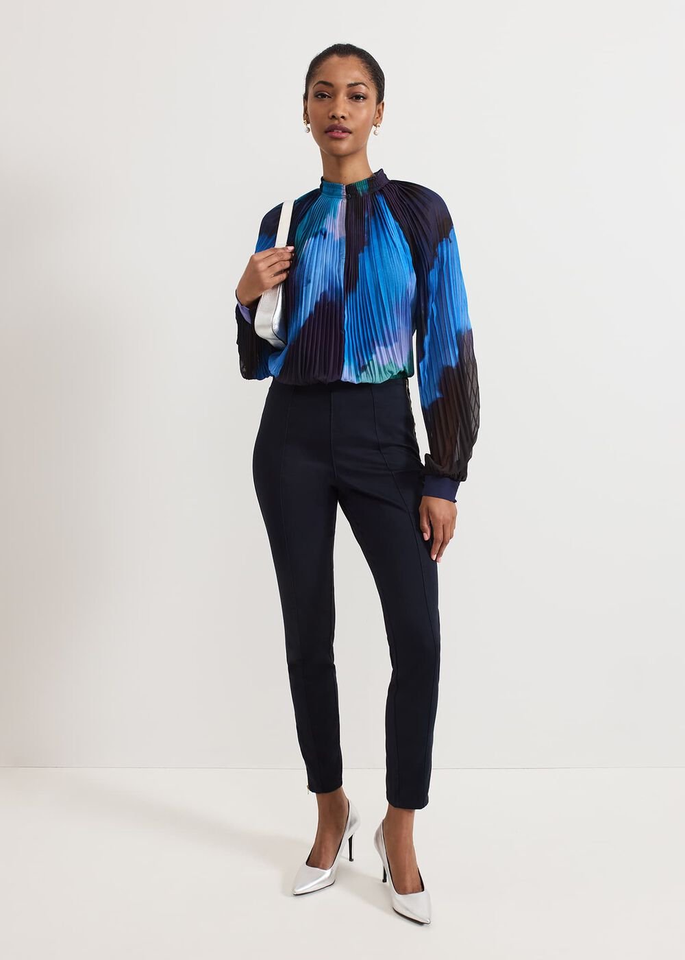 Amina Skinny Trousers Indigo