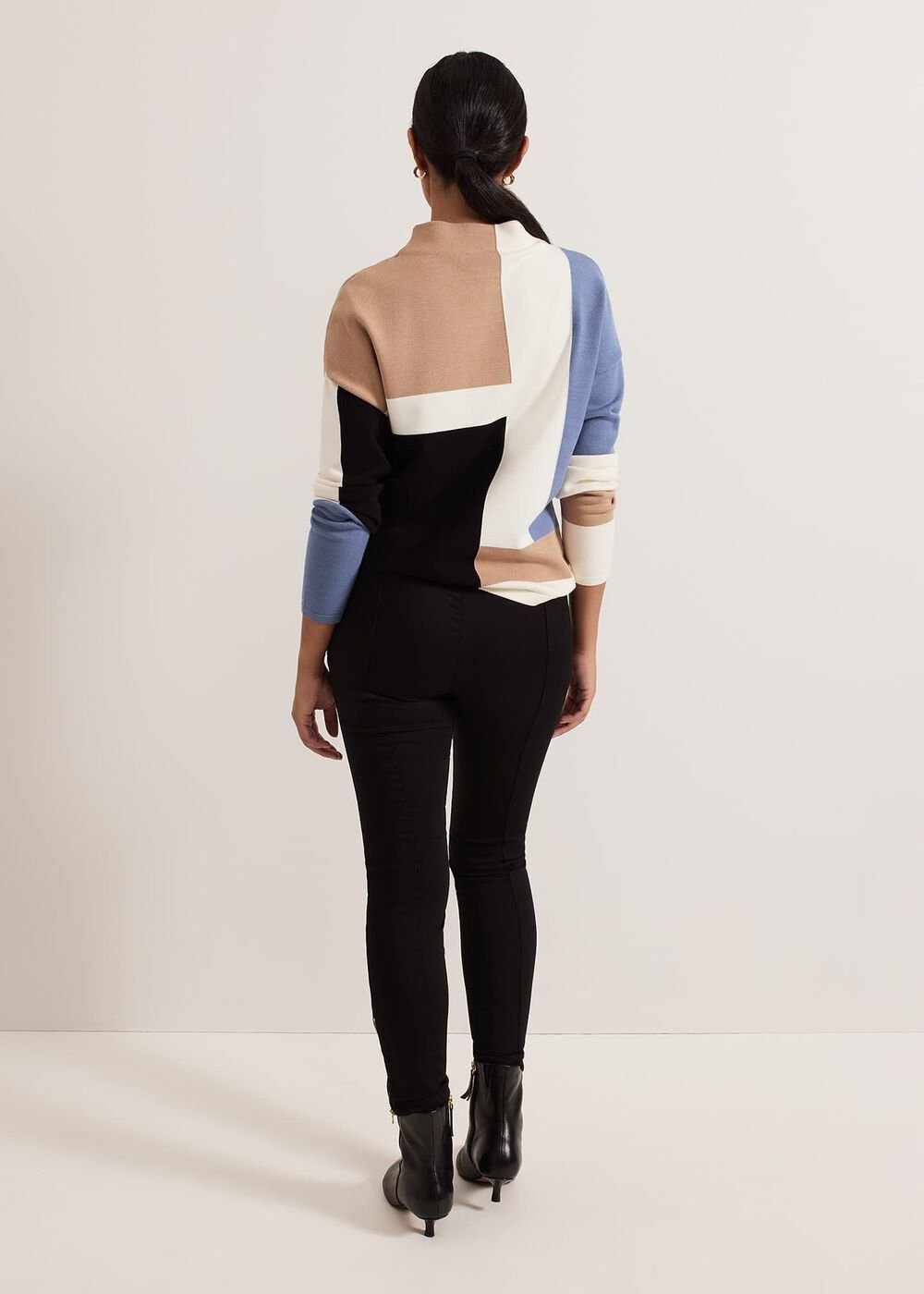 Petite Amina Skinny Trouser Black