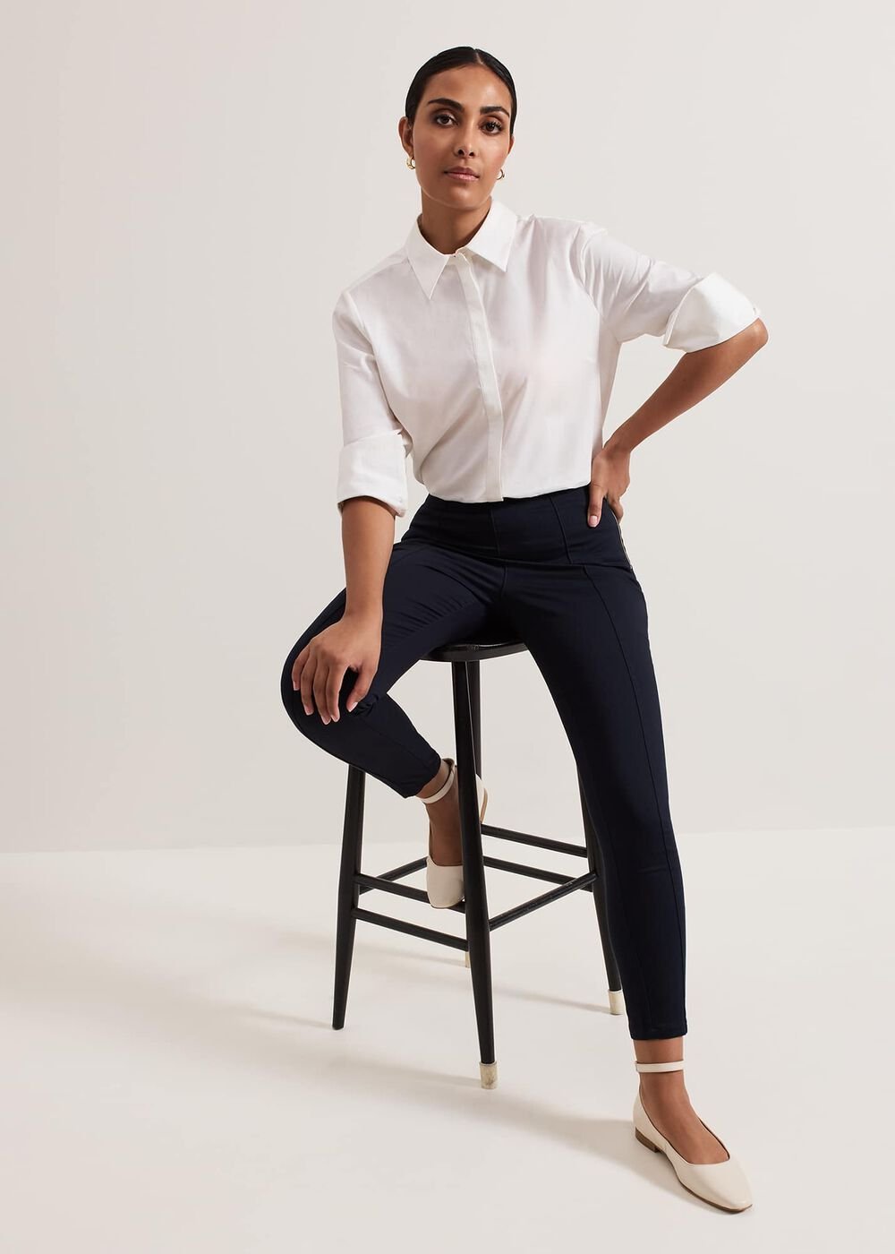 Petite Amina Skinny Trouser Indigo