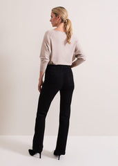Olivia Bootcut Jean Black
