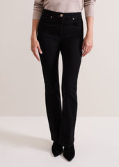 Olivia Bootcut Jean Black