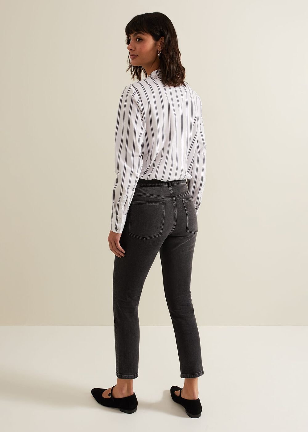 Sara Slim Leg Jeans Black