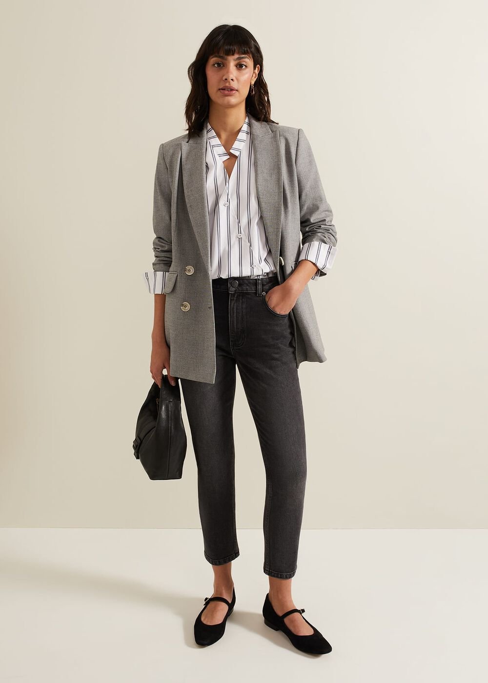 Sara Slim Leg Jeans Black