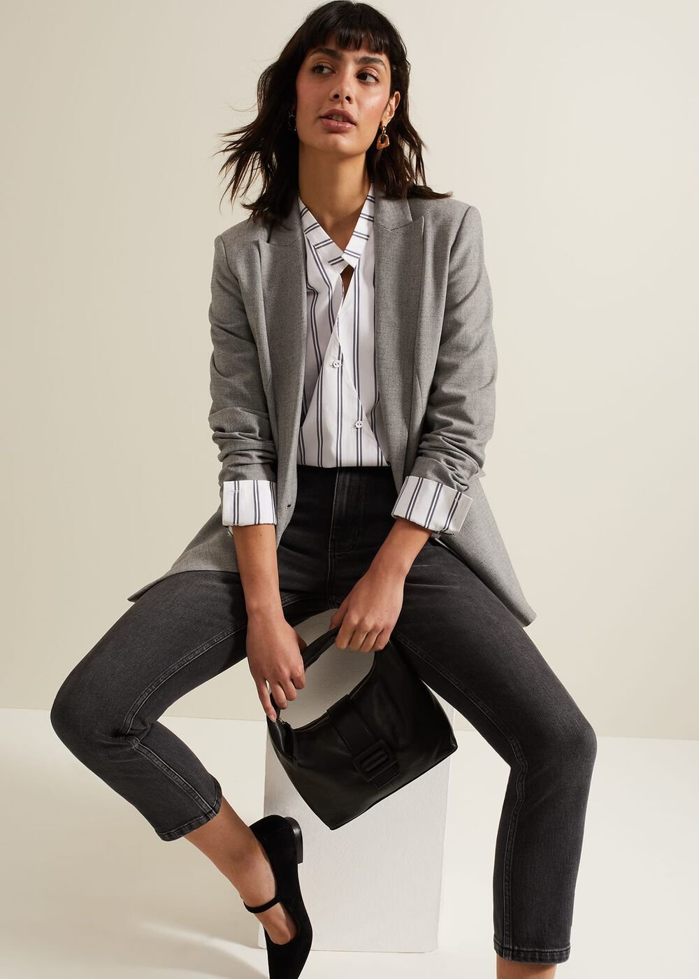 Sara Slim Leg Jeans Black