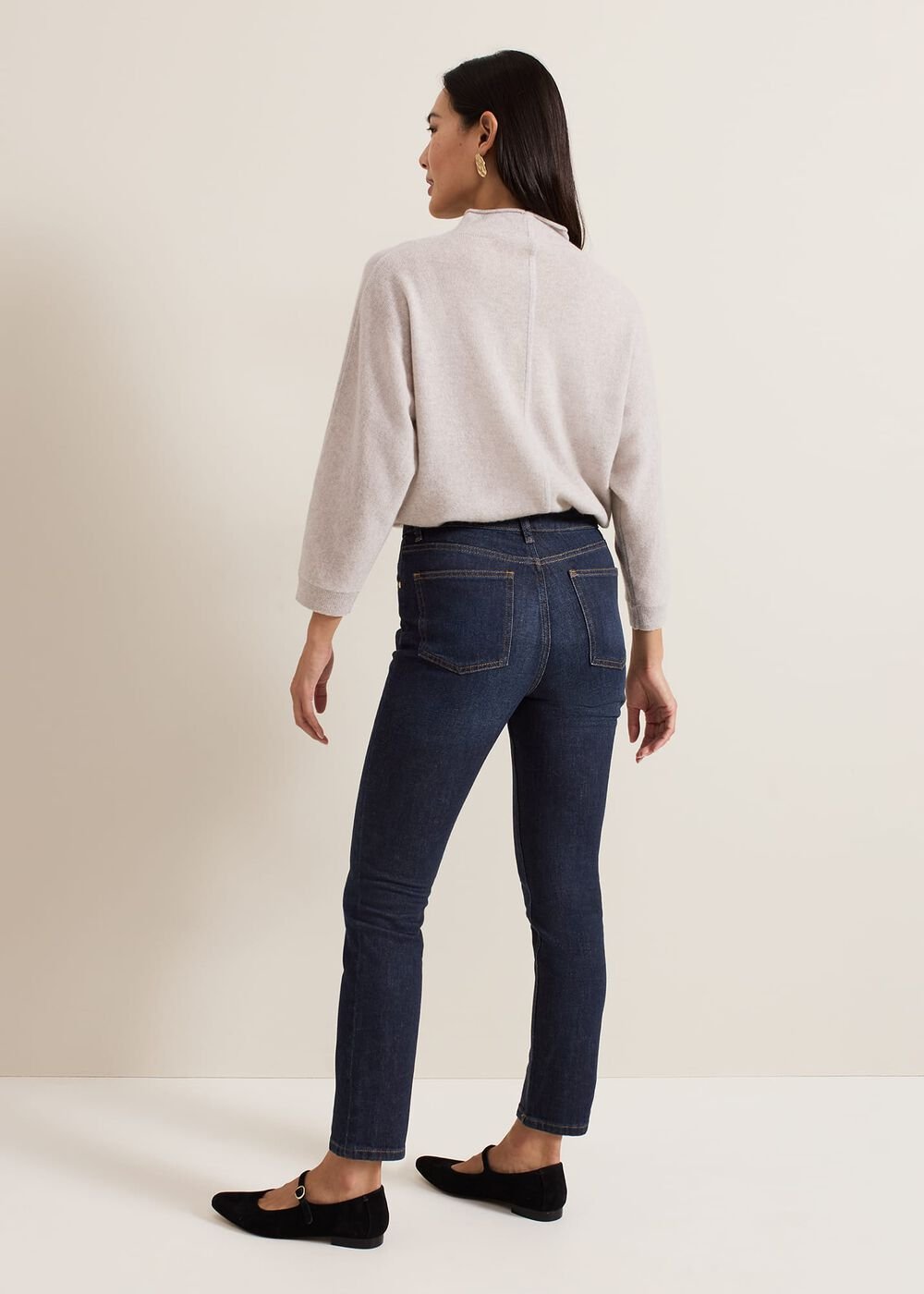 Sara Slim Leg Jeans Dark Wash