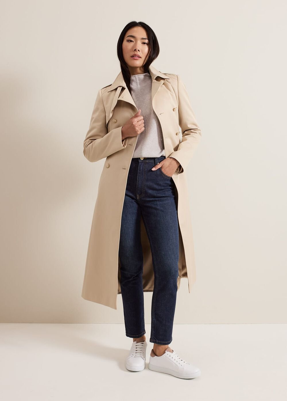 Sara Slim Leg Jeans Dark Wash
