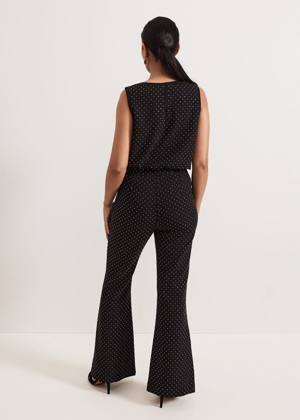Samantha Petite Hotfix Trouser Black