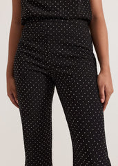 Samantha Petite Hotfix Trouser Black