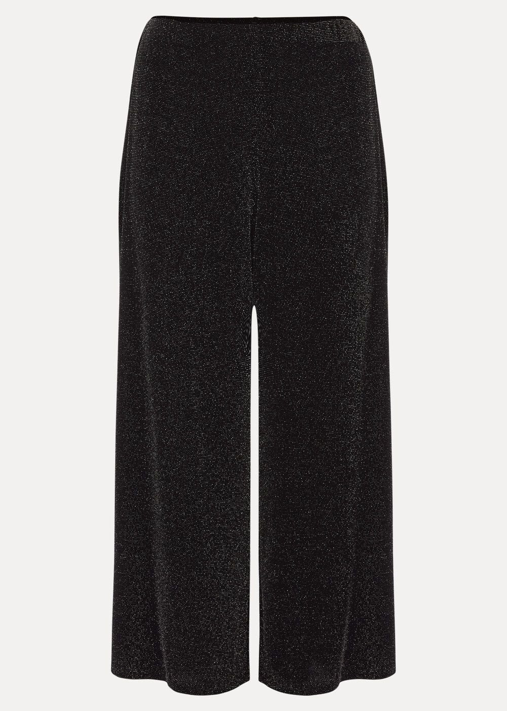 Corinne Sparkle Trousers Gunmetal