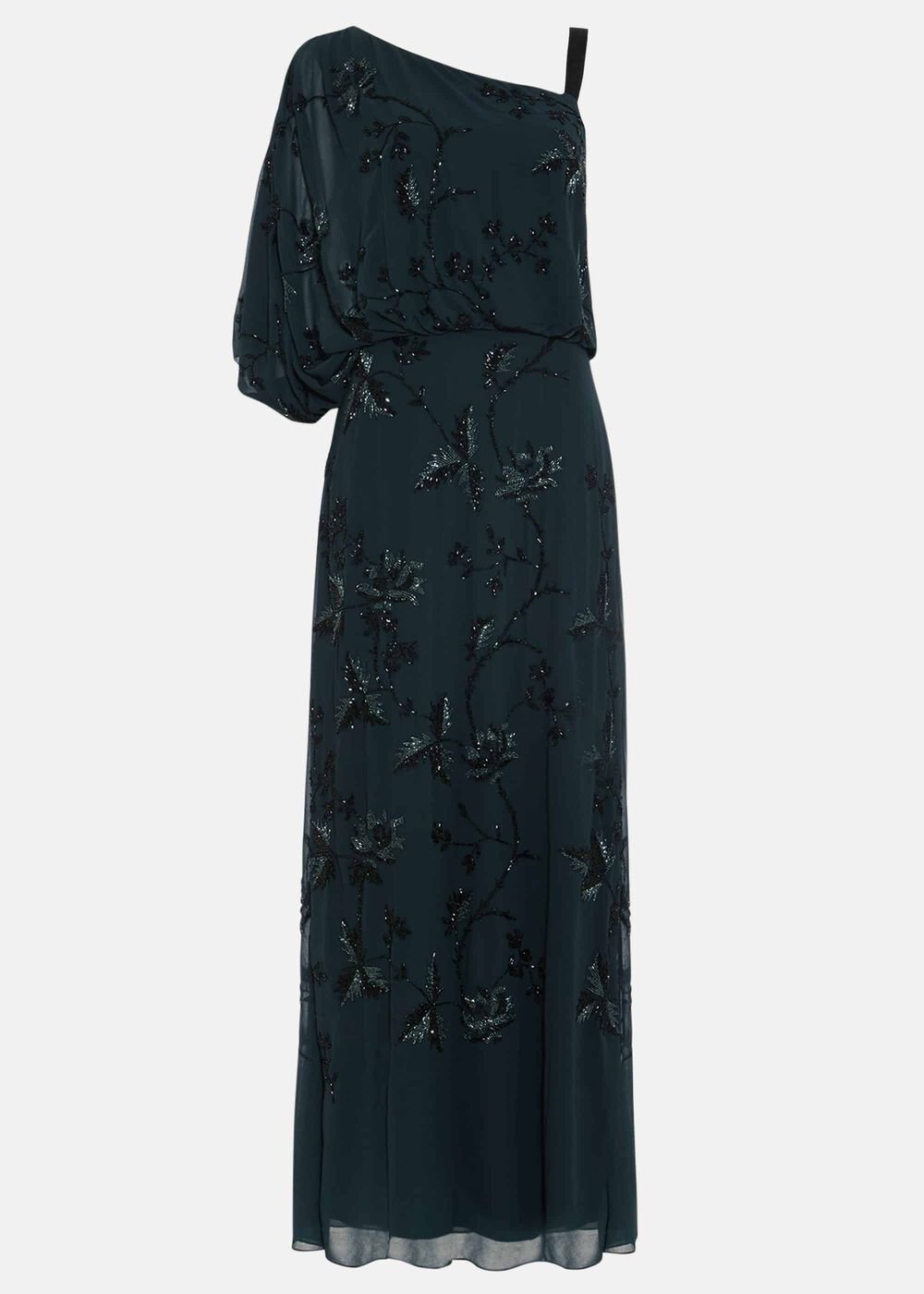 Shirley Embellished Maxi Dress Ever Green