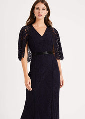 Cianna Lace Maxi Dress Midnight