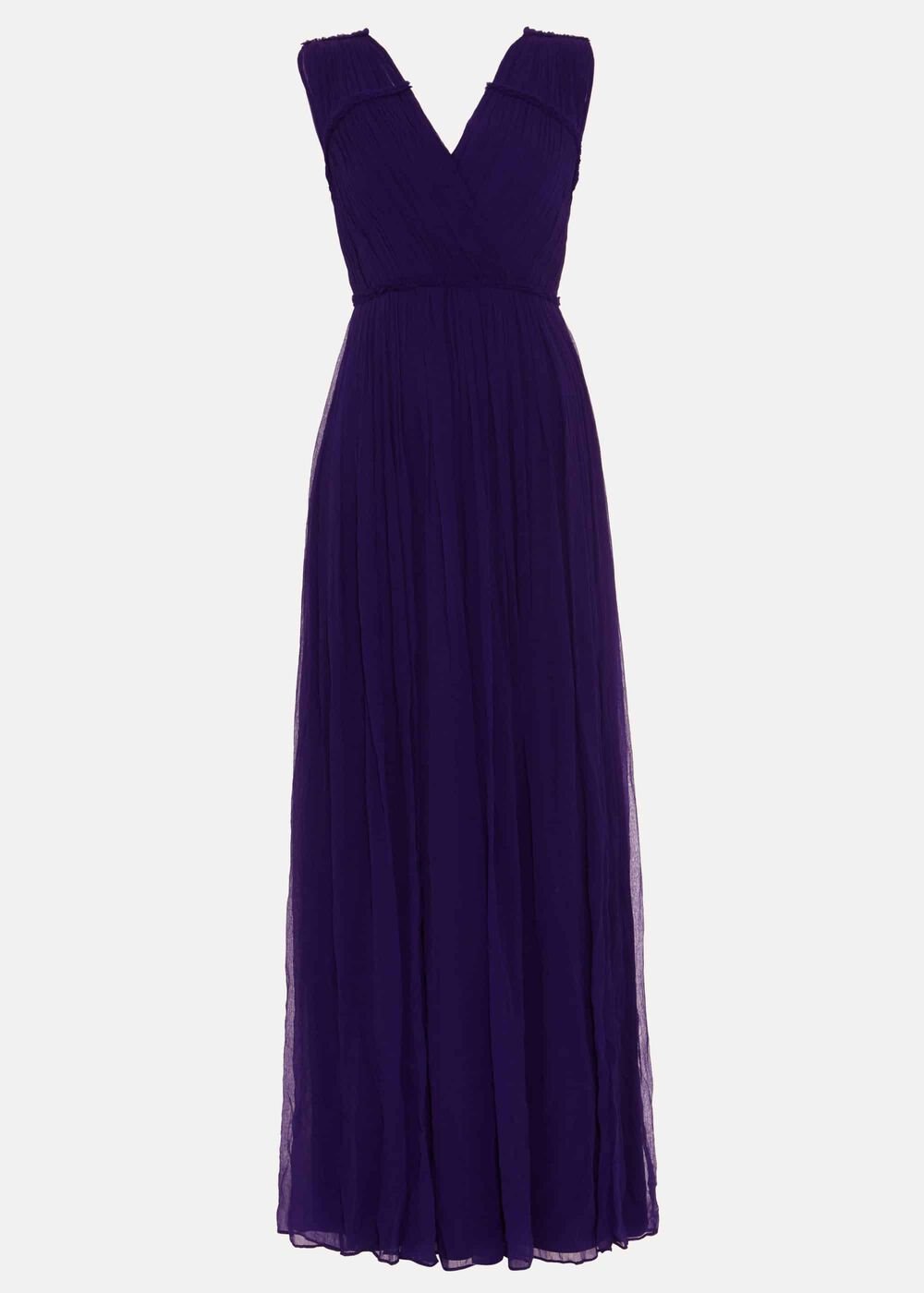 Marion Crinkle Maxi Dress Violet