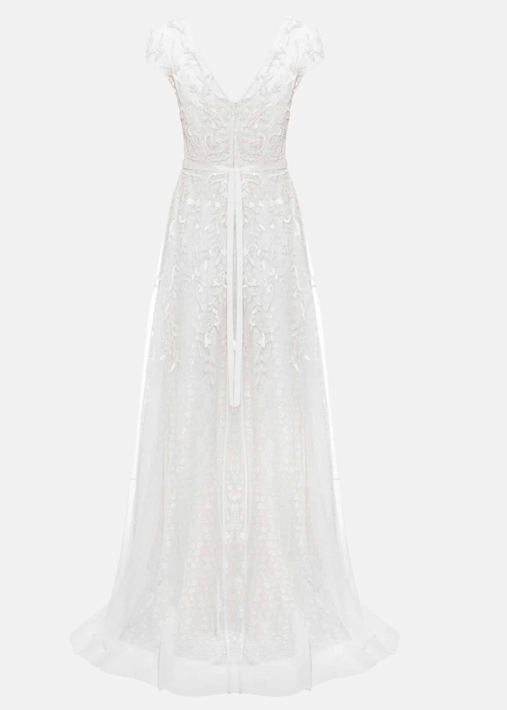 Mylee Embellished Wedding Dress Antique Cream