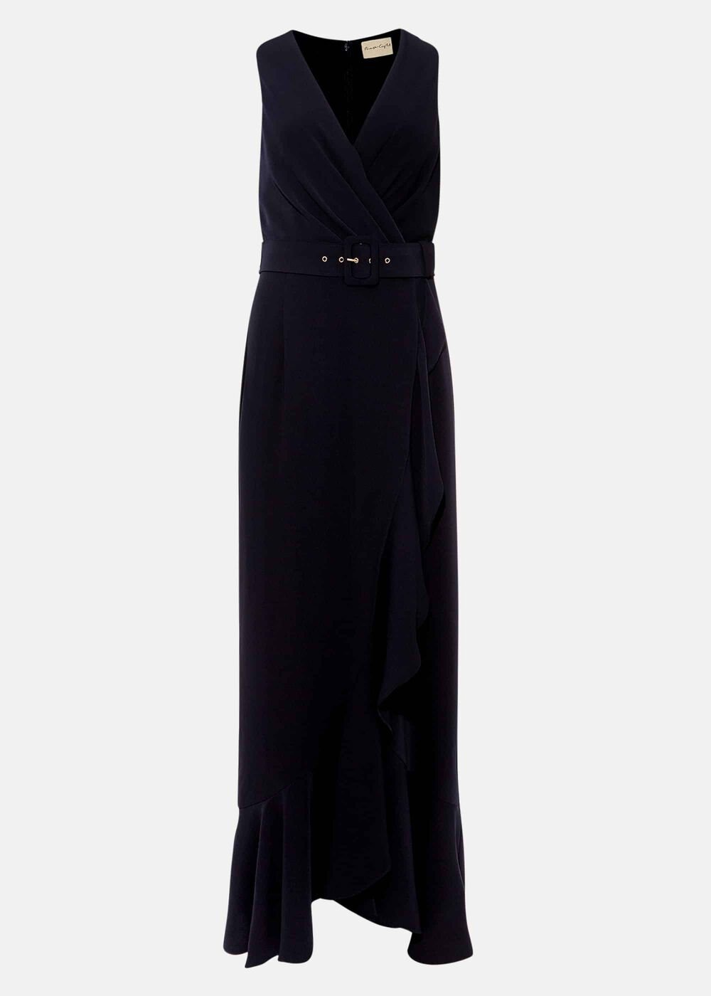 Lara Belted Dress Navy