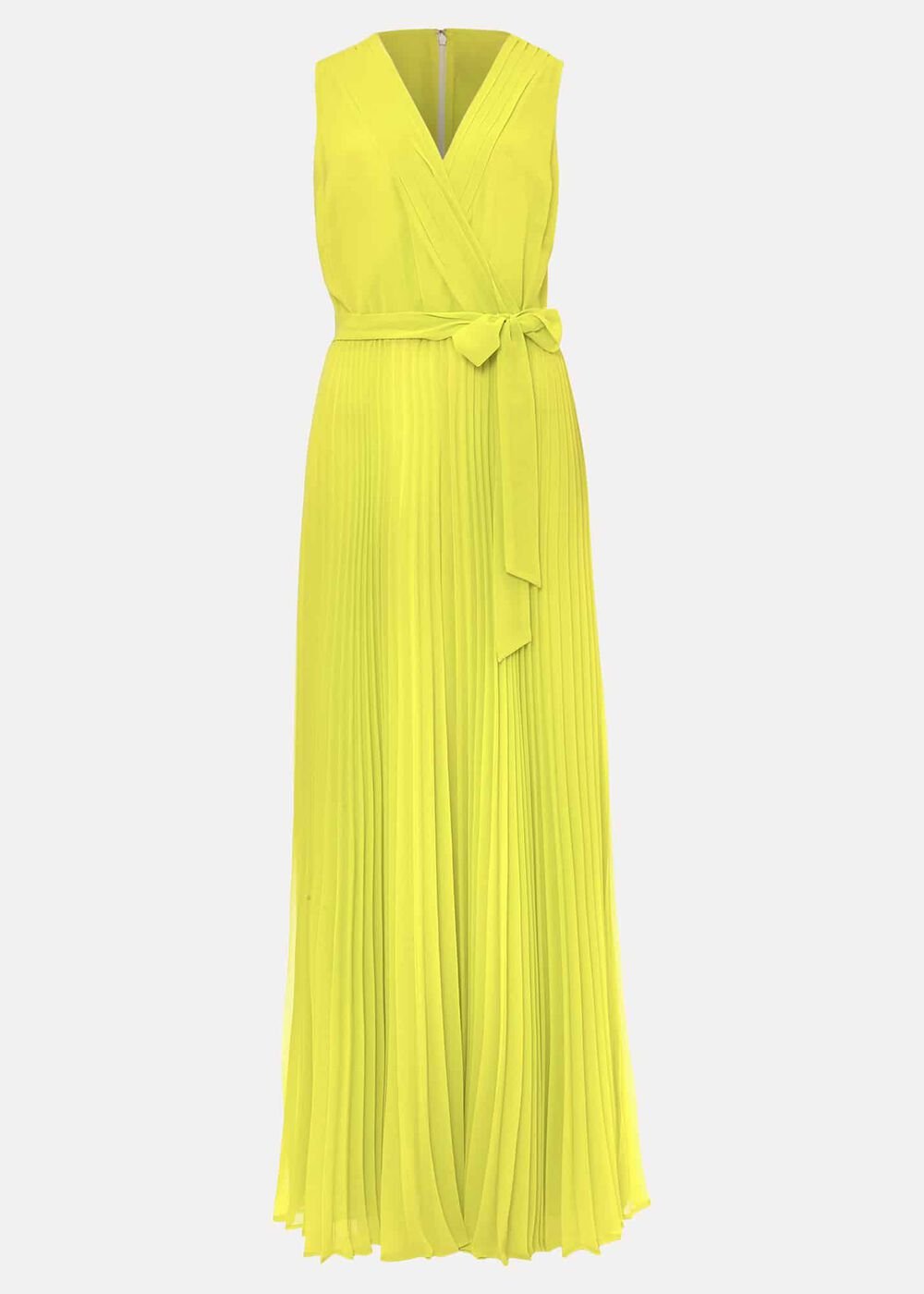 Molly Chiffon Maxi Dress Lime