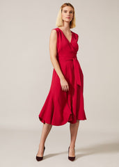 Elena Panelled Dress Lipstick