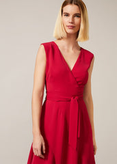 Elena Panelled Dress Lipstick