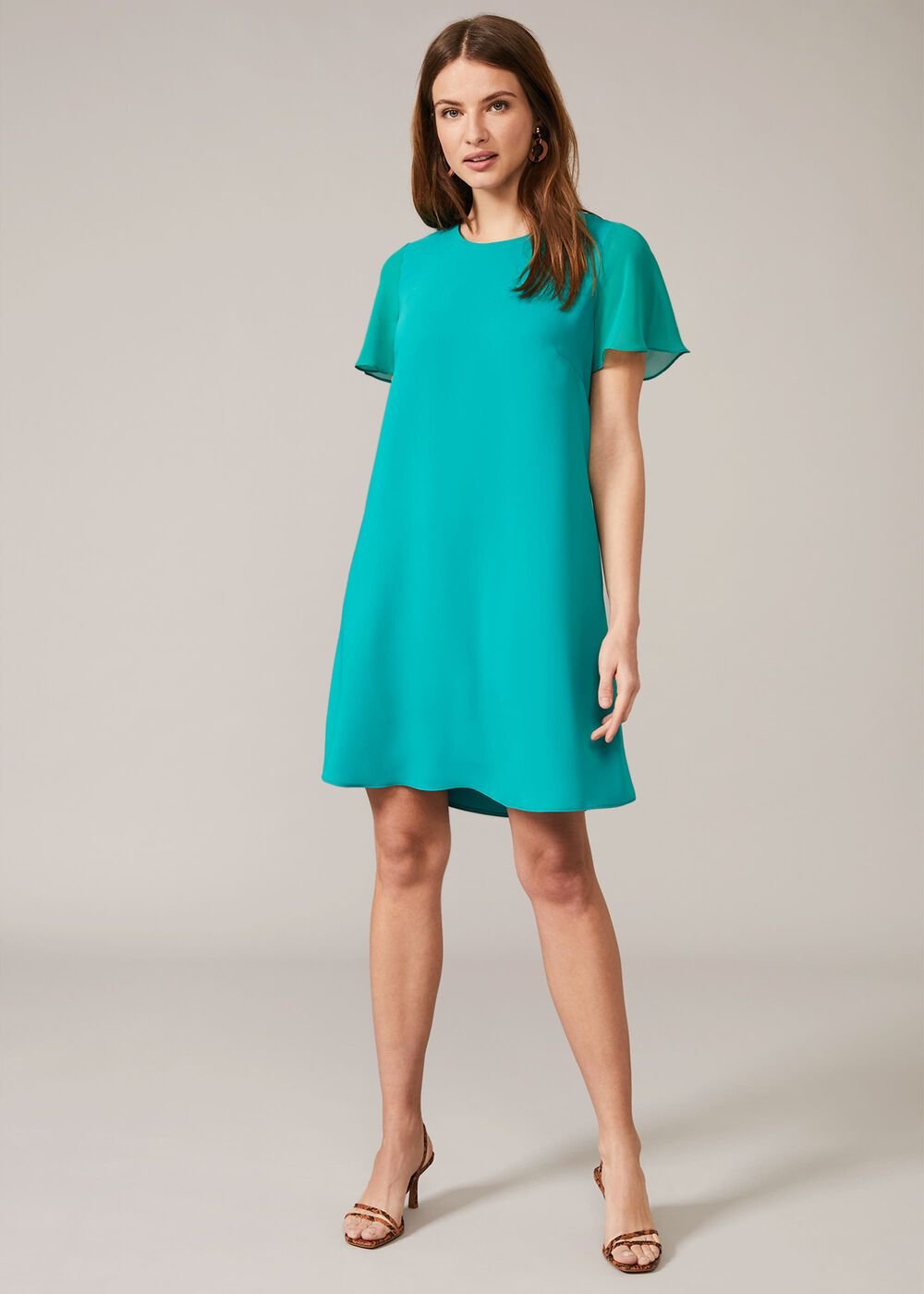 Madelyn Swing Dress Topaz