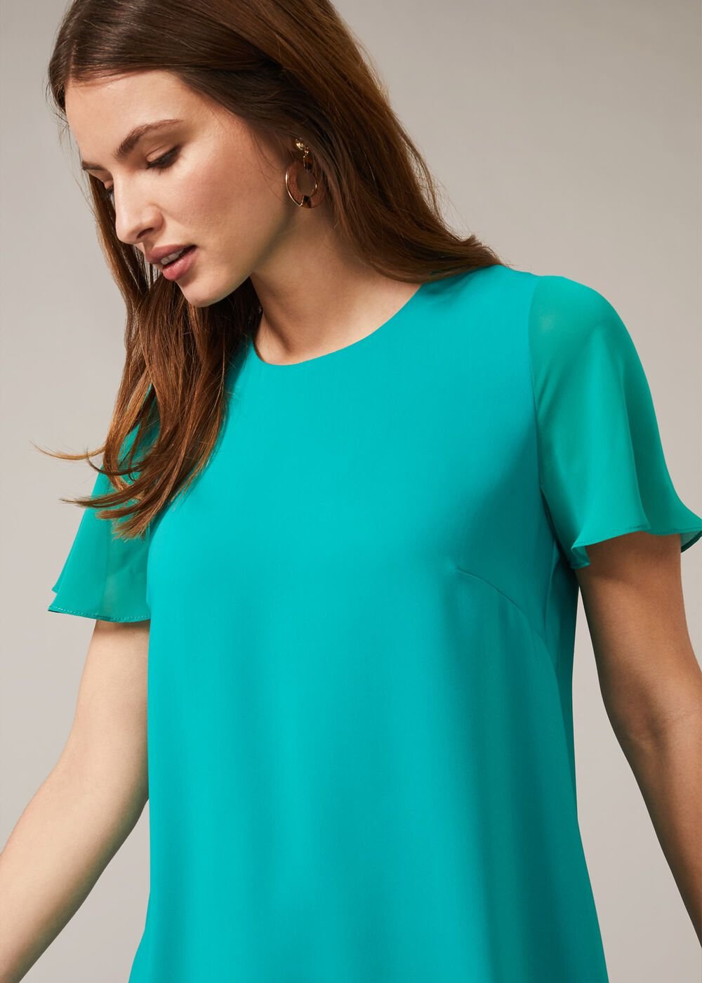Madelyn Swing Dress Topaz