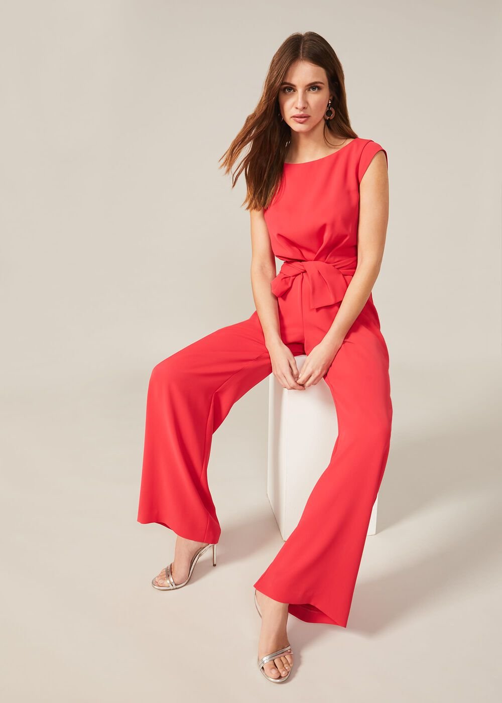 Janey Jumpsuit Coral