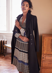 Jacinta Spot Print Dress Black Multi