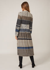 Jacinta Spot Print Dress Black Multi